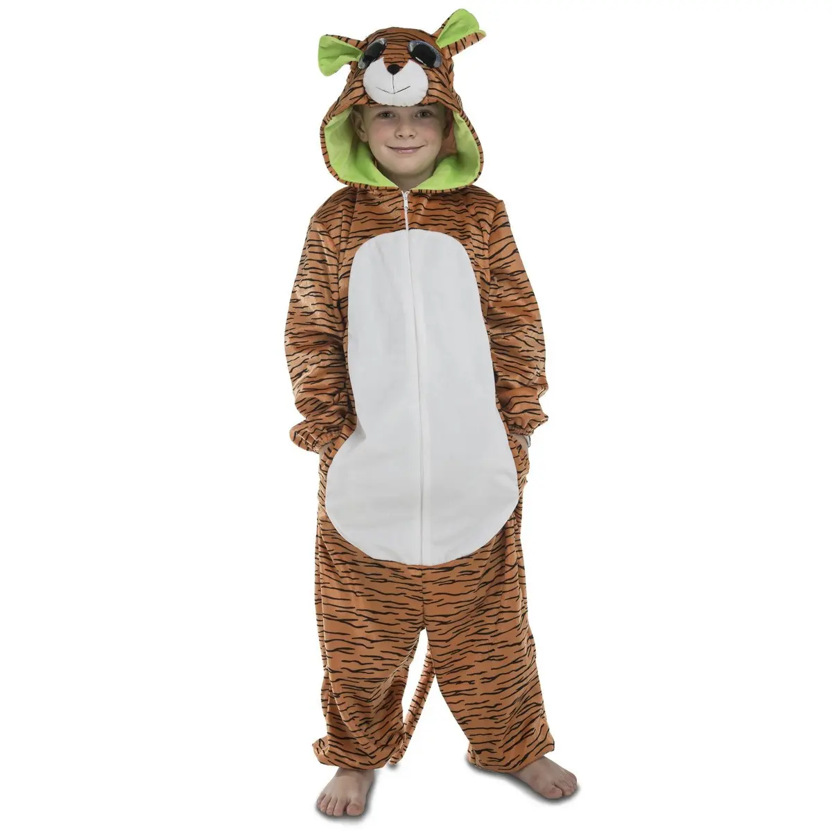 Costume per Bambini My Other Me Big Eyes Tigre 10-12 Anni