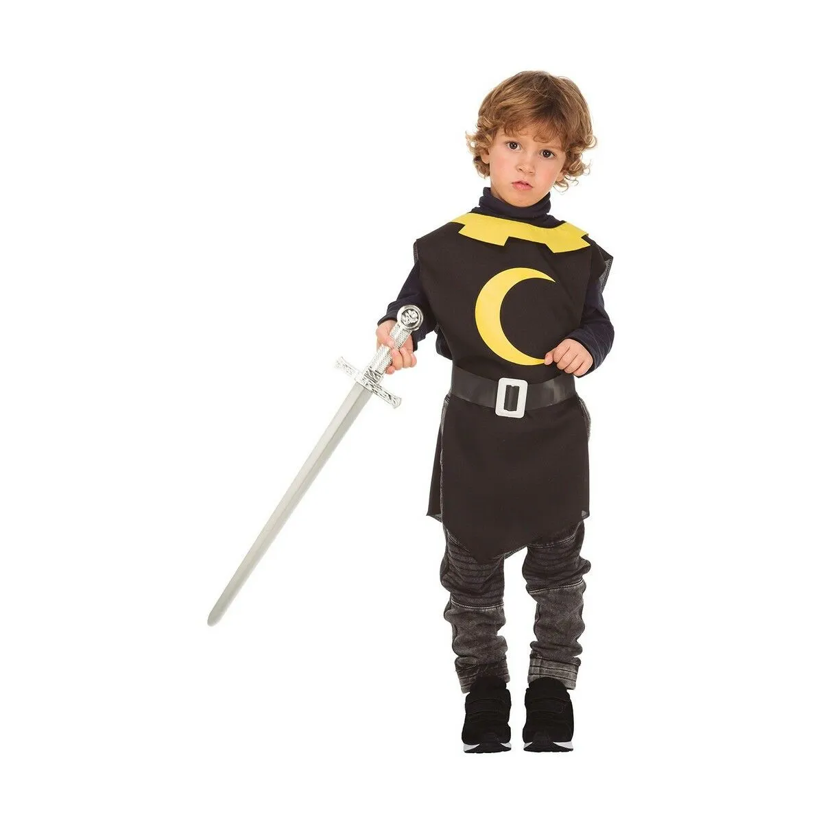 Costume per Bambini My Other Me Nero 3-6 anni Medievale (2 Pezzi)