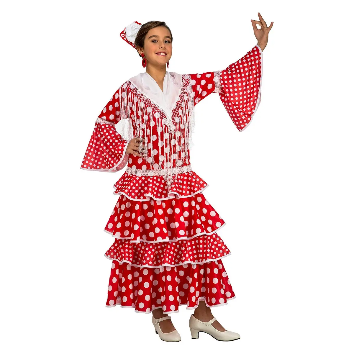 Costume per Bambini My Other Me 5-6 Anni Flamenco e Sevillanas