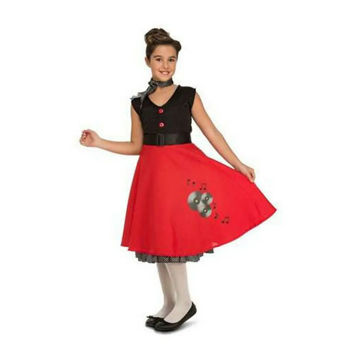 Costume per Bambini My Other Me Chica Ye-ye 5-6 Anni