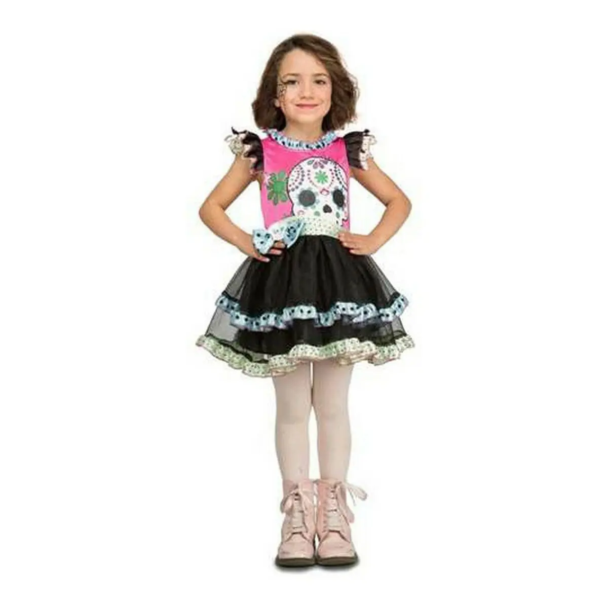 Costume per Bambini Skull 5-6 Anni