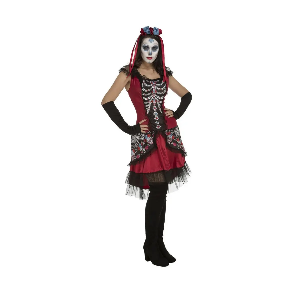 Costume per Adulti My Other Me Sugar Skull Taglia M/L Teschio