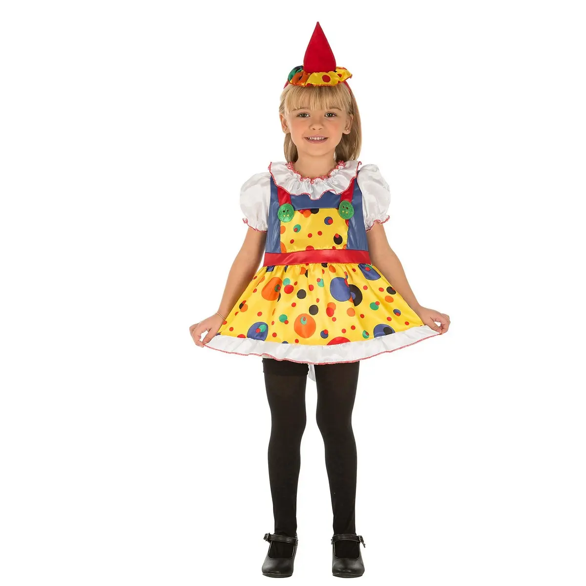 Costume per Bambini My Other Me Pagliaccio Donna 3-4 Anni (2 Pezzi)