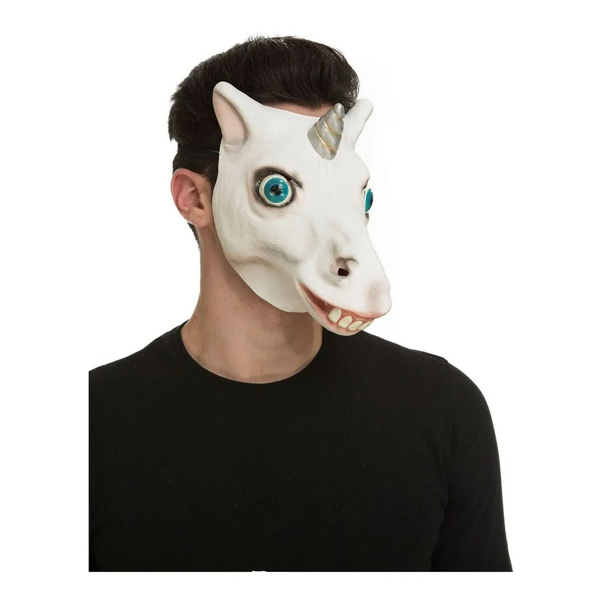 Maschera My Other Me Unicorno Multicolore Taglia unica