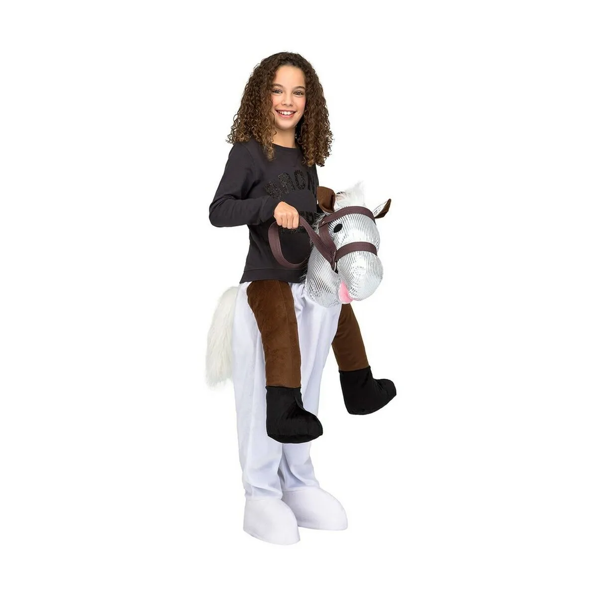 Costume per Bambini My Other Me Ride-On Taglia unica Cavallo Bianco