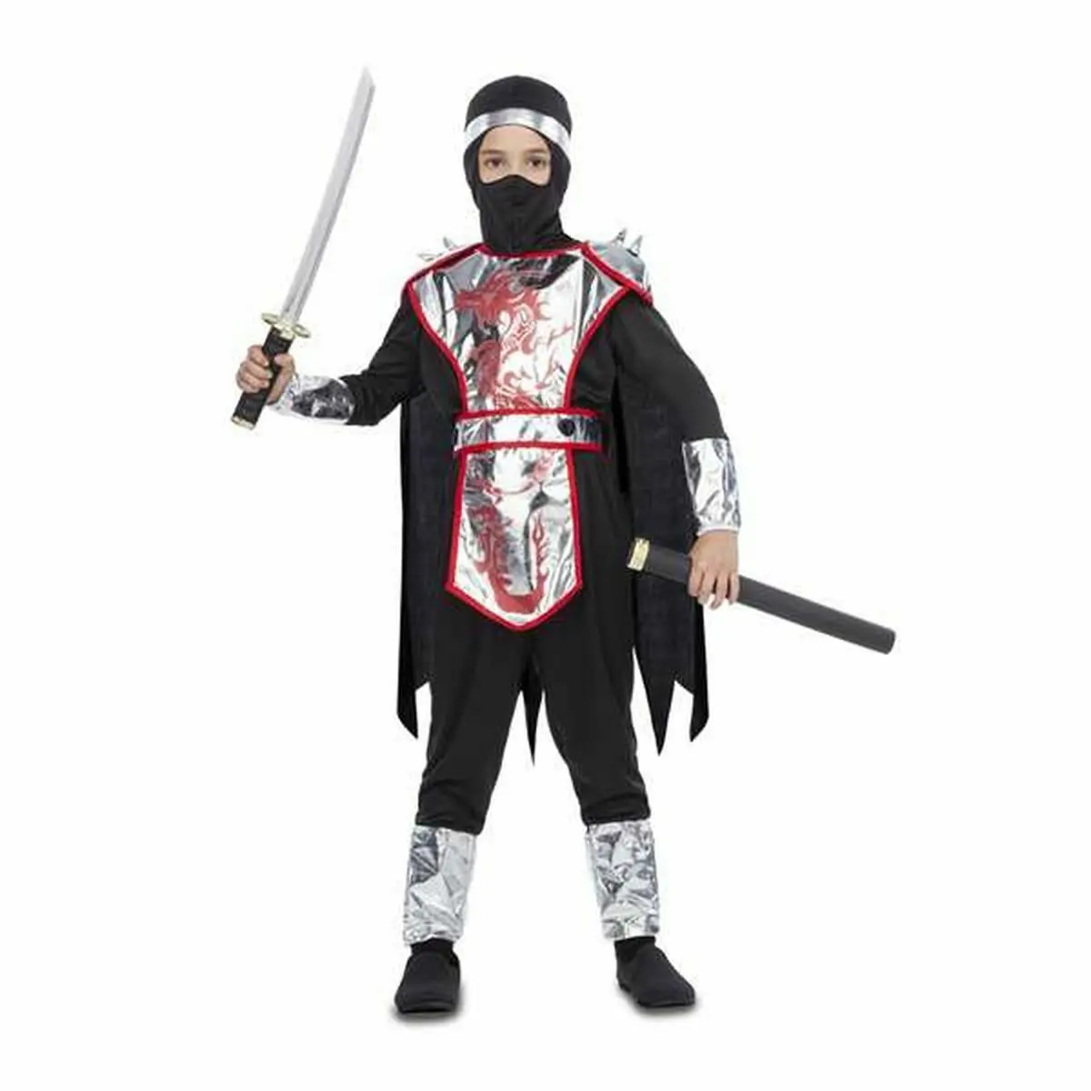 Costume per Bambini My Other Me Ninja 5 Pezzi (5 Pezzi)