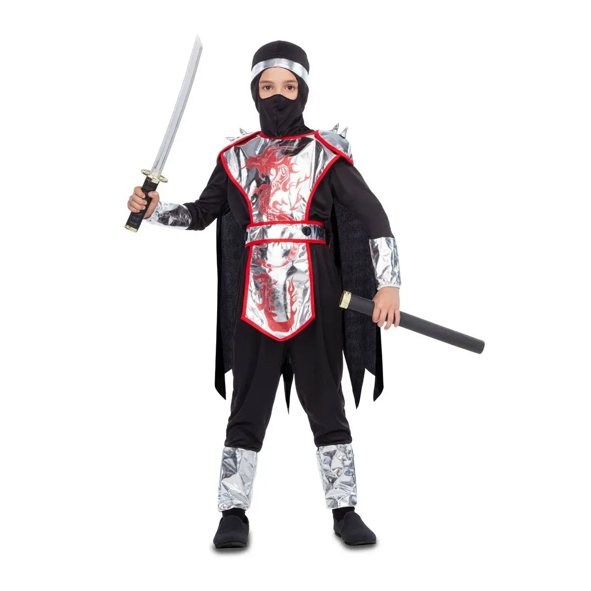 Costume per Bambini My Other Me Ninja 7-9 Anni 5 Pezzi (5 Pezzi)