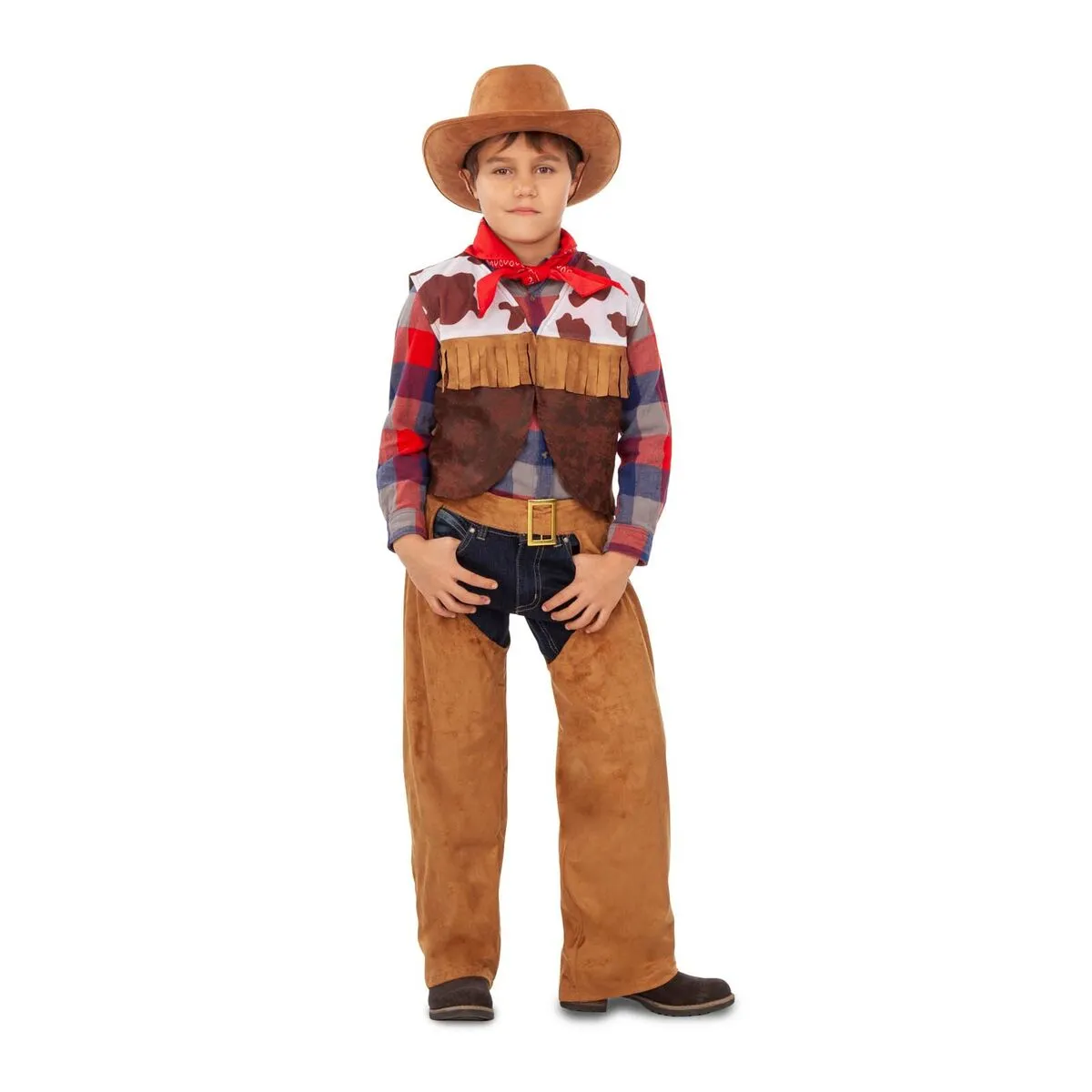 Costume per Bambini My Other Me Cowboy Donna