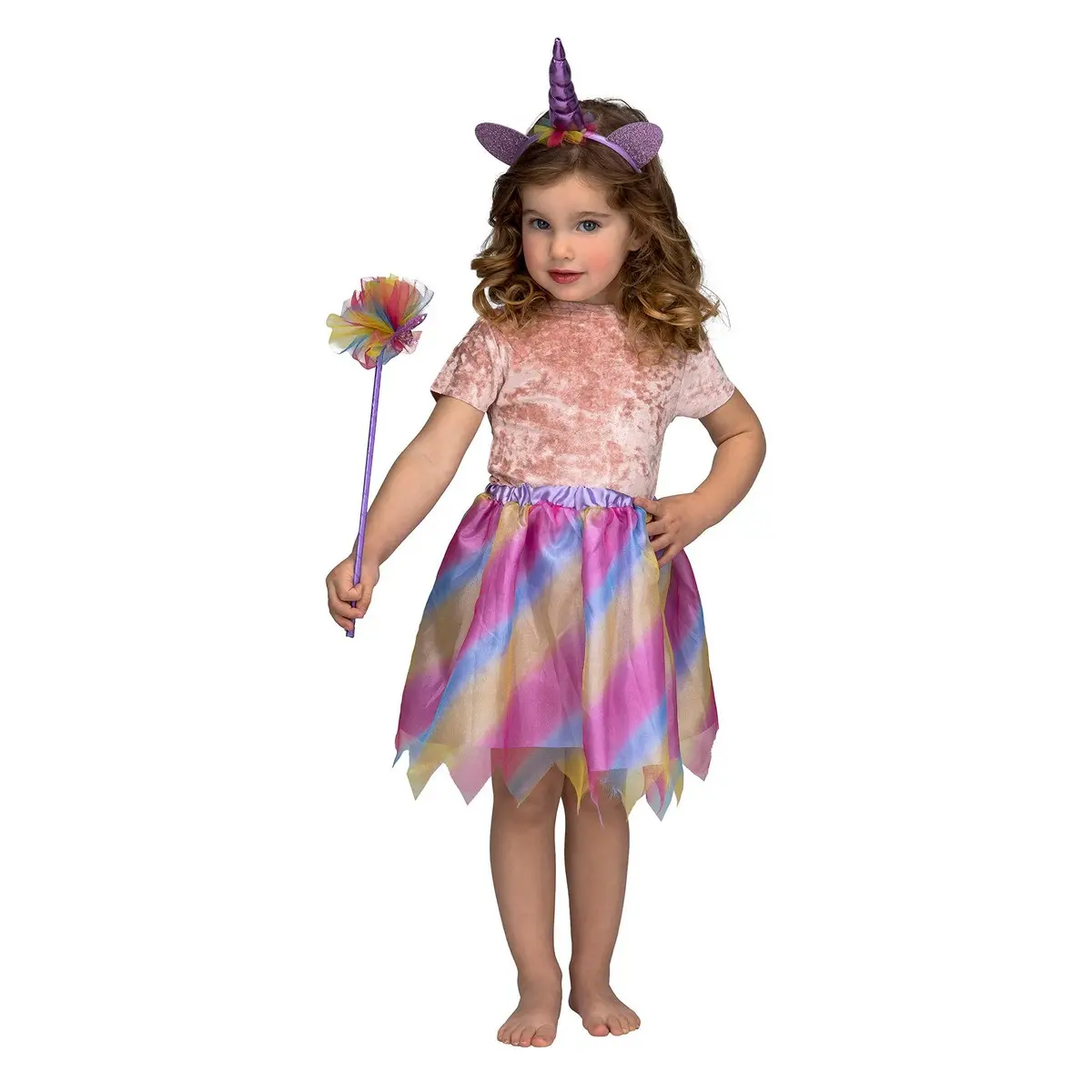 Costume per Bambini My Other Me Viola Unicorno 3-6 anni