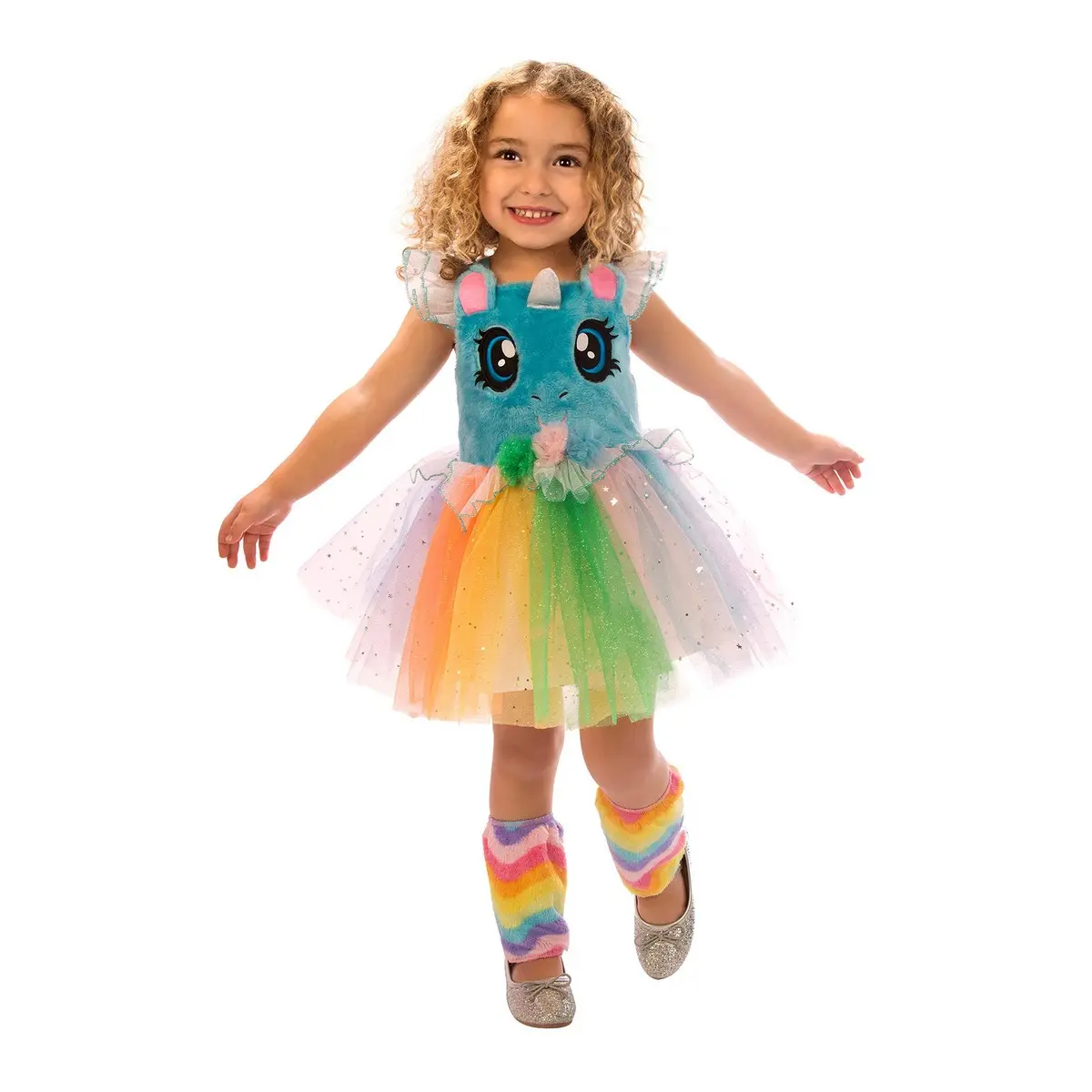 Costume per Bambini My Other Me Azzurro Unicorno 3-4 Anni Occhi