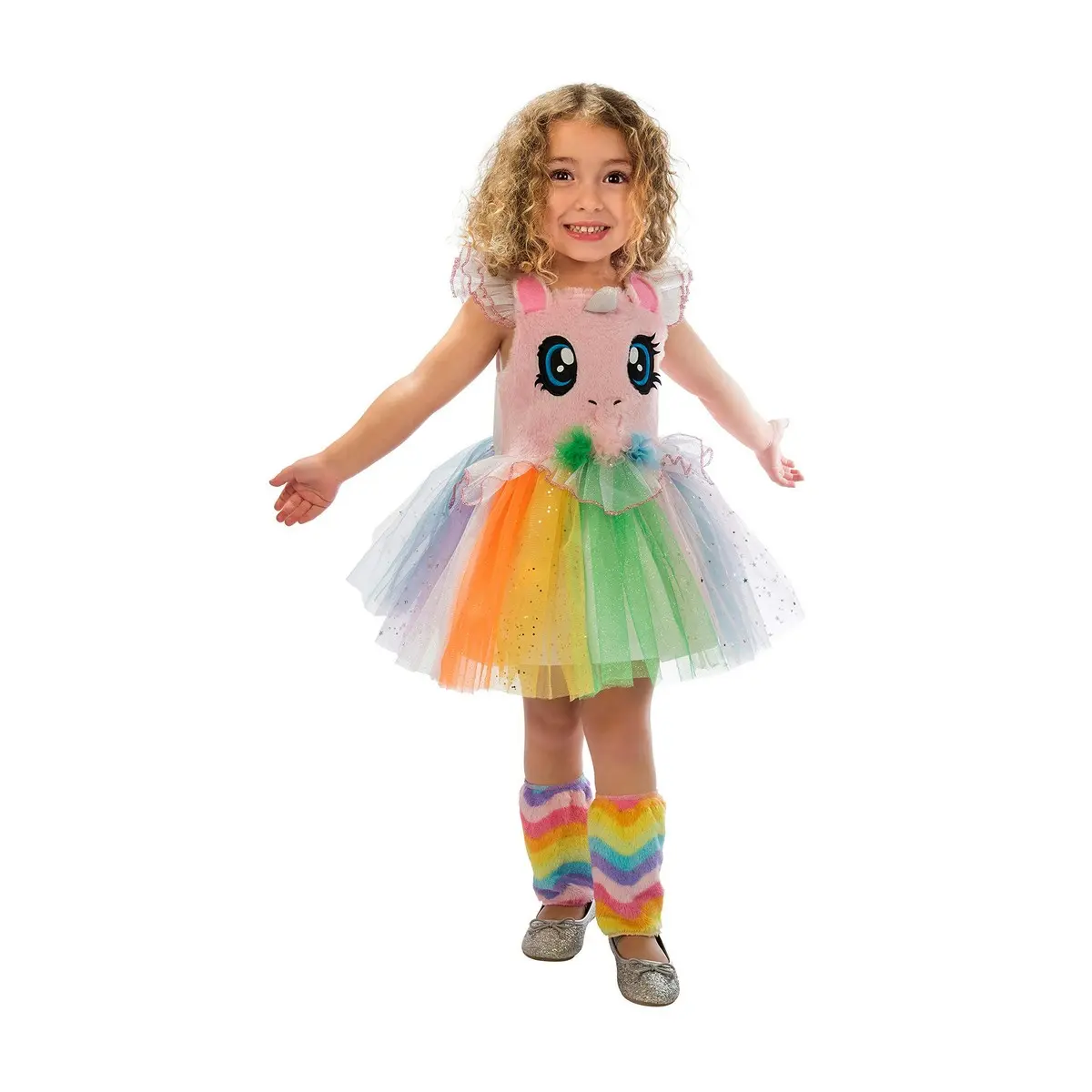 Costume per Bambini My Other Me Rosa Unicorno 3-4 Anni Occhi