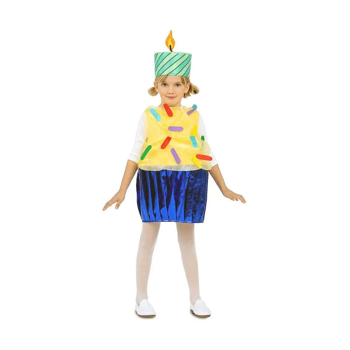 Costume per Bambini My Other Me Torta 3-6 anni (2 Pezzi)