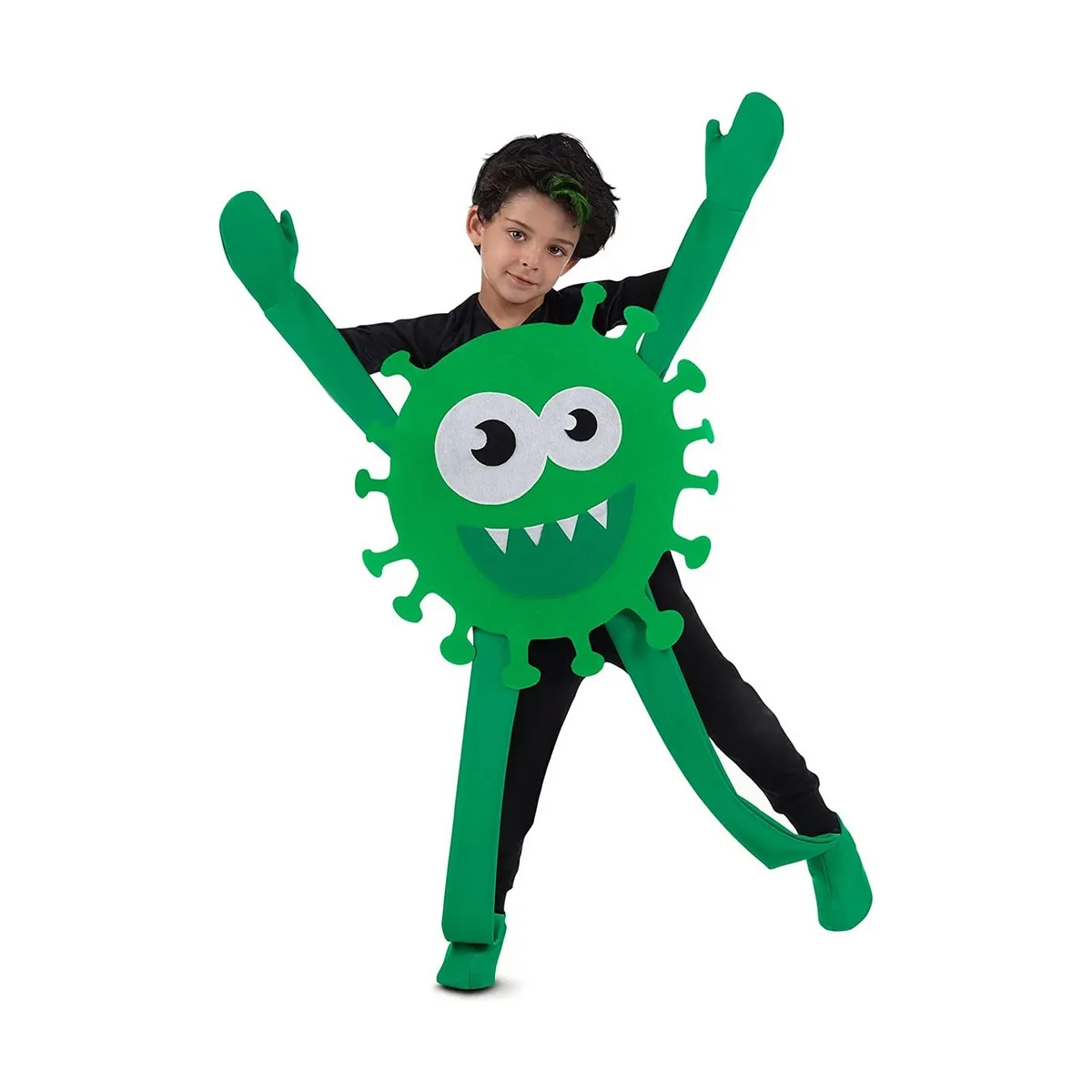 Costume per Bambini My Other Me 3-6 anni Coronavirus COVID-19 Verde S