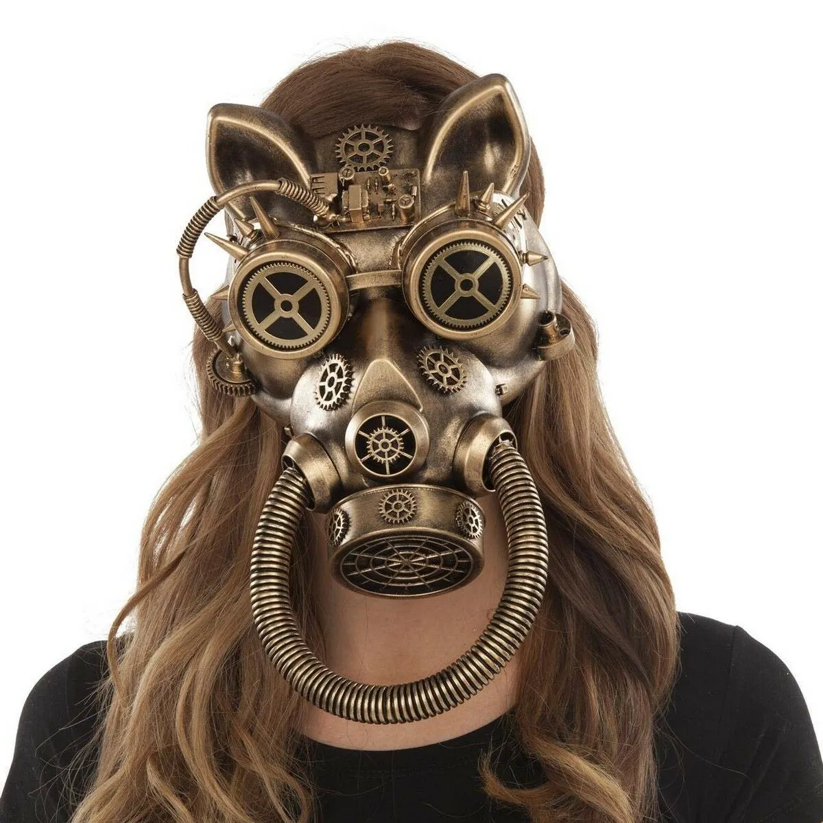 Maschera My Other Me Cat Rame Steampunk