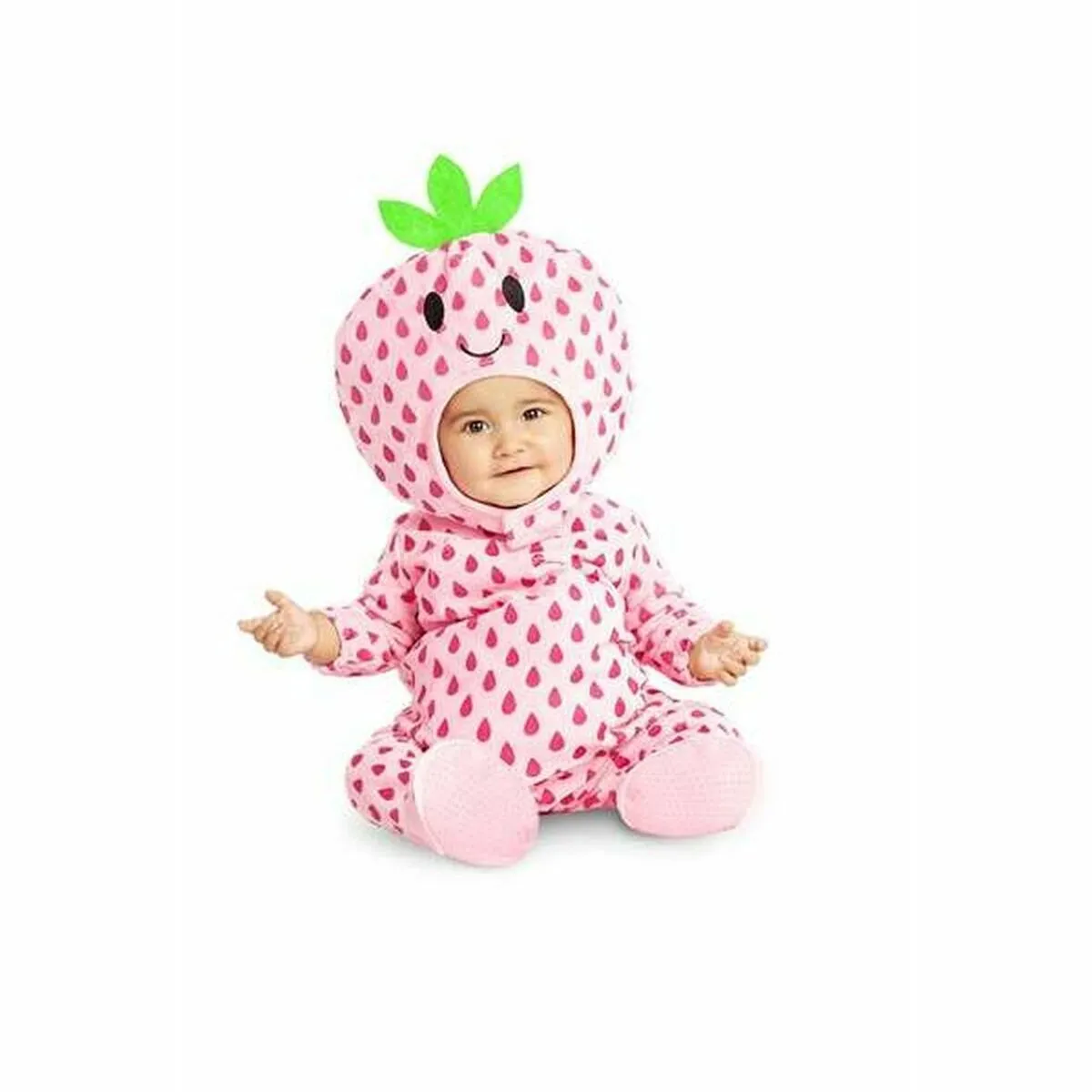 Costume per Neonati My Other Me Fragola 0-6 Mesi