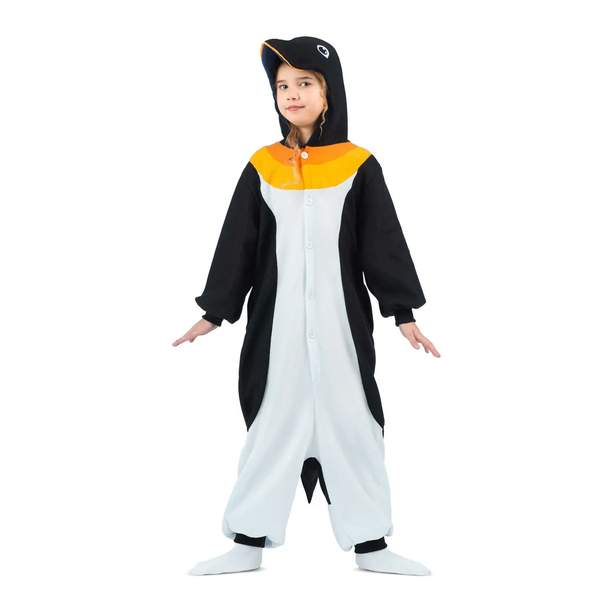 Costume per Bambini My Other Me Pinguino Bianco Nero Taglia unica (2 Pezzi)