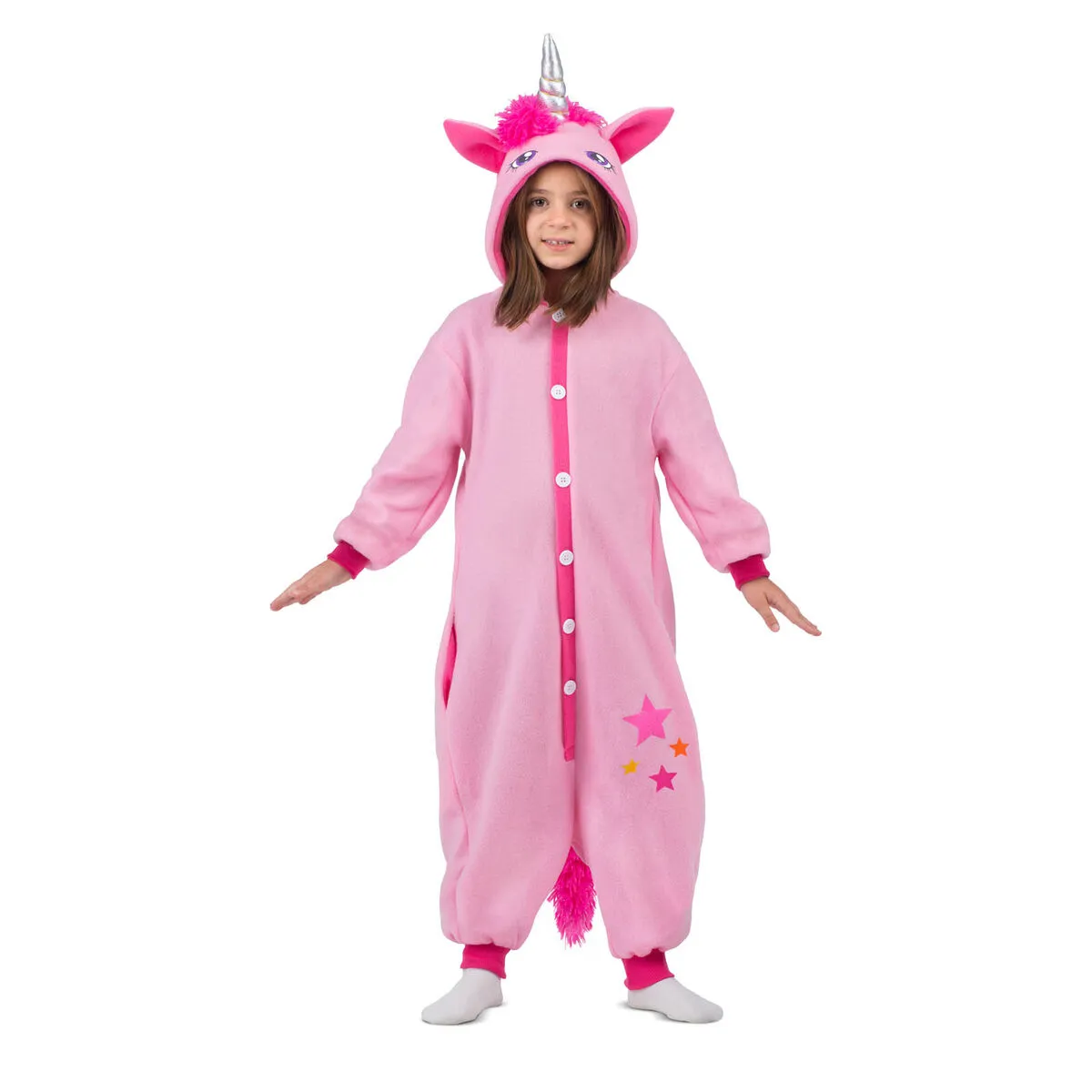 Costume per Bambini My Other Me Unicorno Rosa Taglia unica (2 Pezzi)