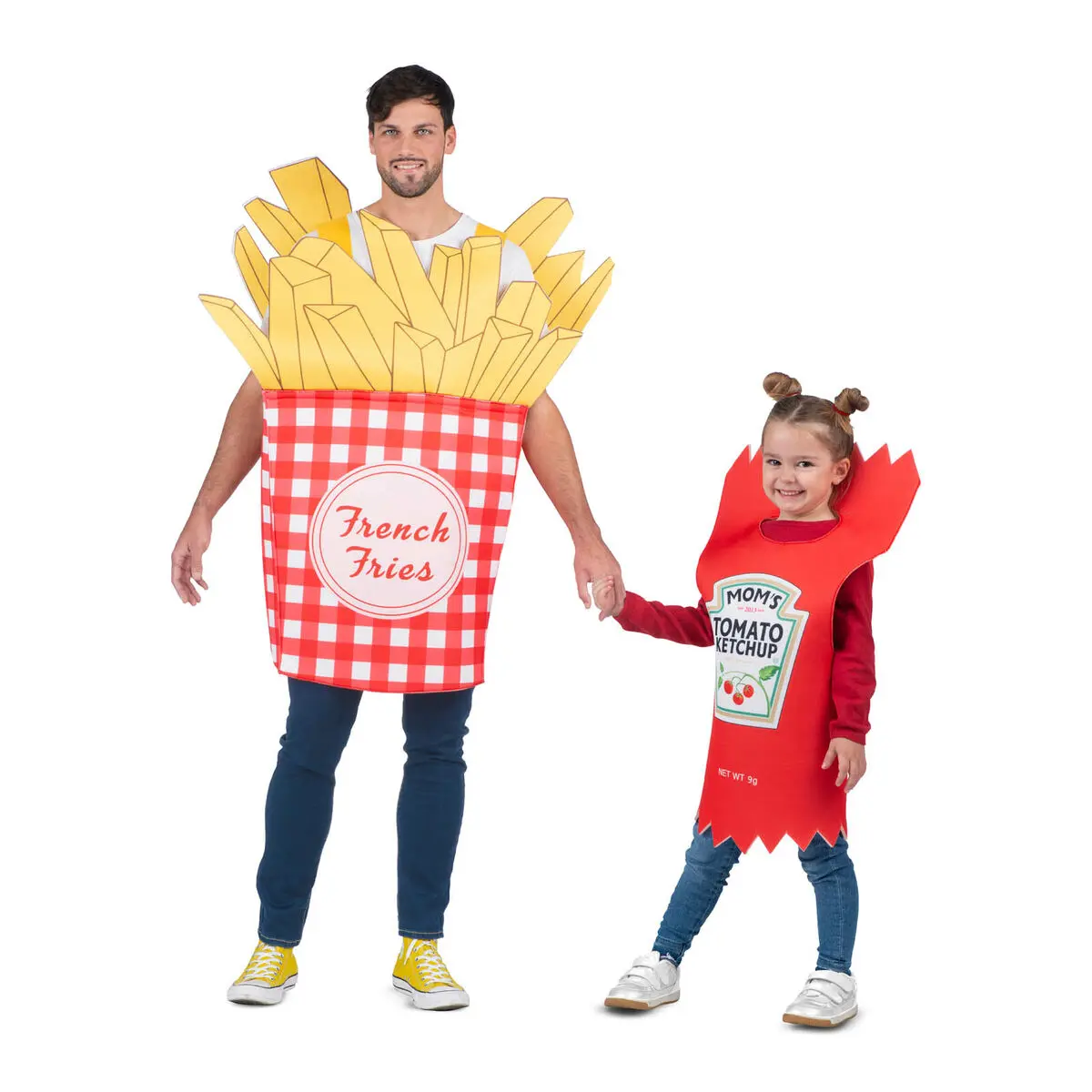 Costume per Adulti My Other Me Taglia unica Patate Fritte Ketchup