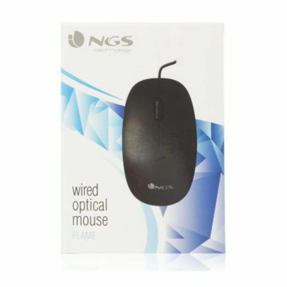 Mouse Ottico Mouse Ottico NGS NGS-MOUSE-0906 1000 dpi Nero