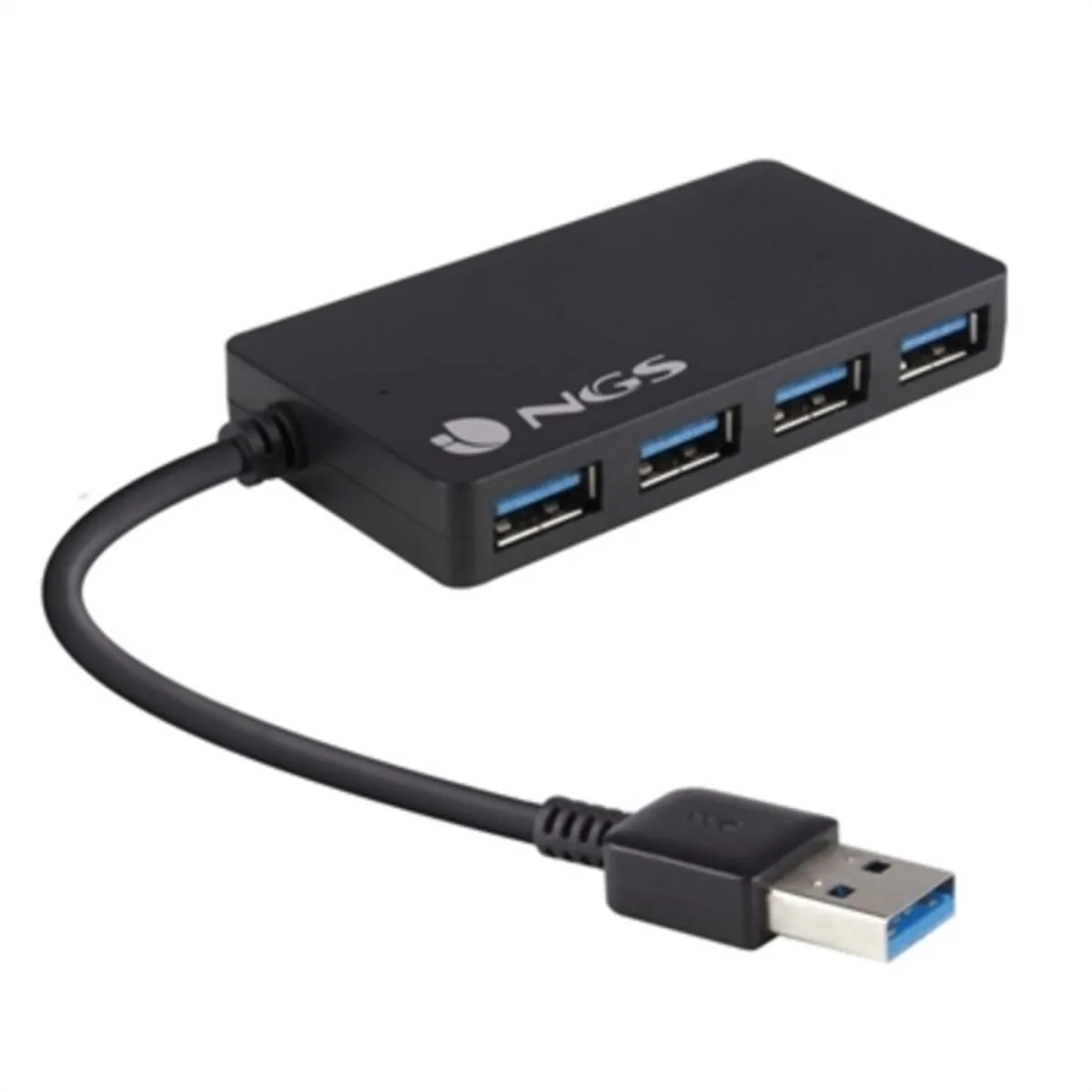 Hub USB NGS iHub 3.0 480 Mbps Nero