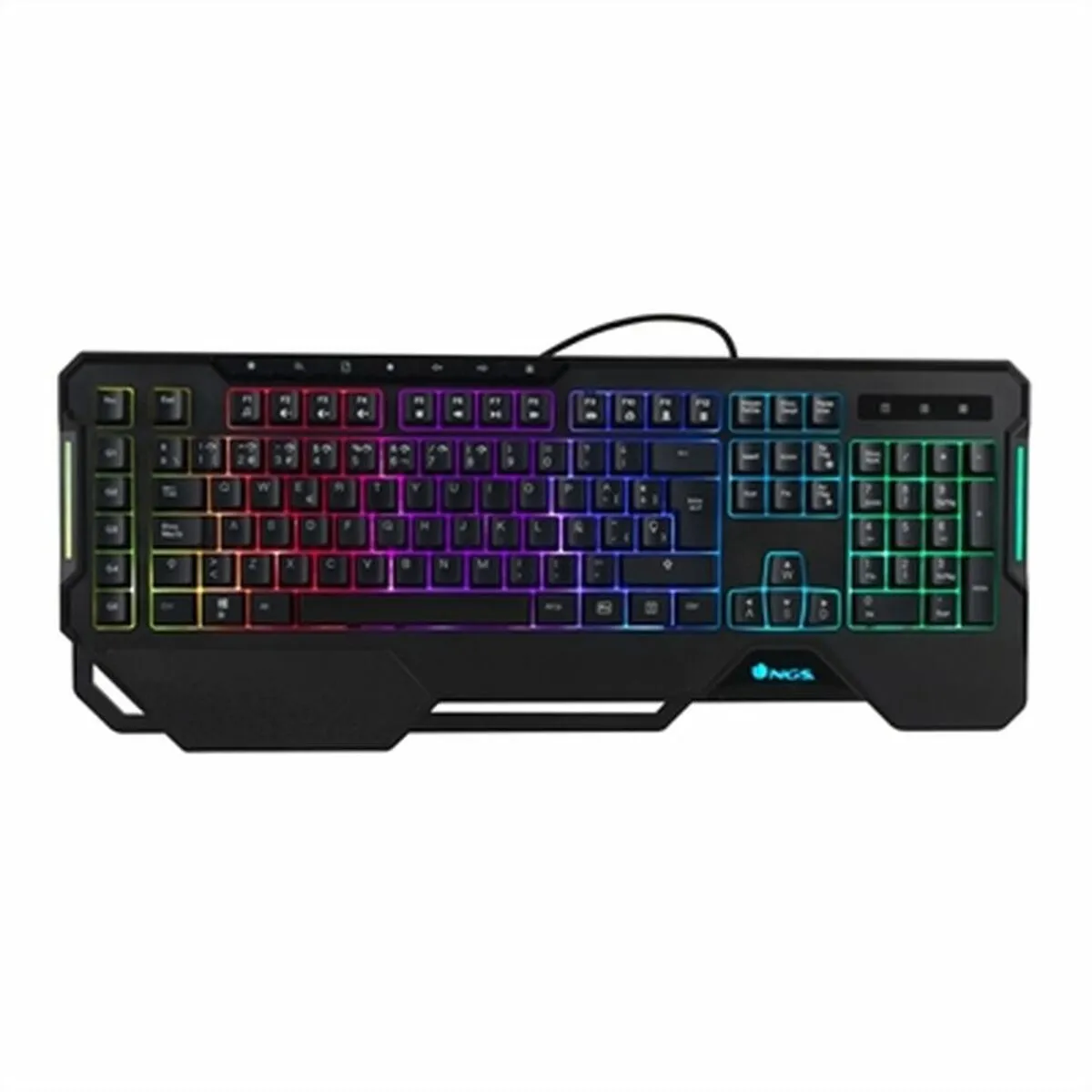 Tastiera per Giochi NGS GKX-450 ESP LED RGB Qwerty in Spagnolo