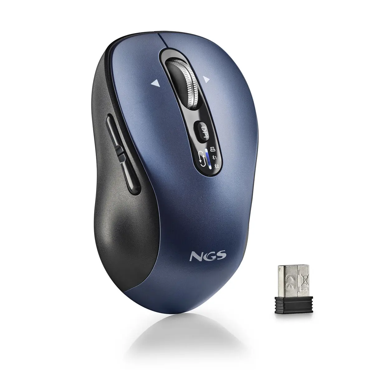 Mouse NGS INFINITY-RB Nero/Blu 3200 DPI