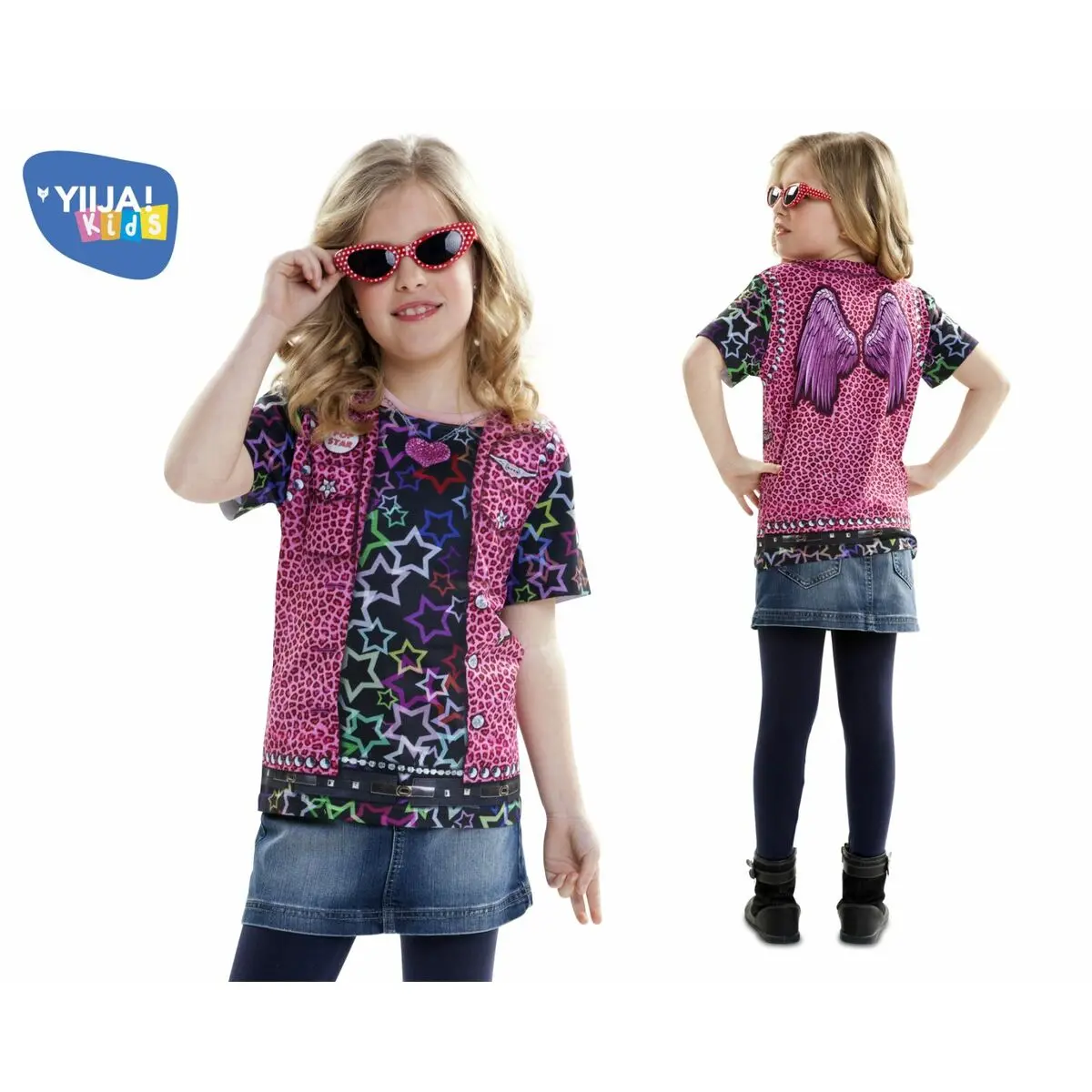 Costume per Bambini My Other Me 4-6 anni Rockstar Donna