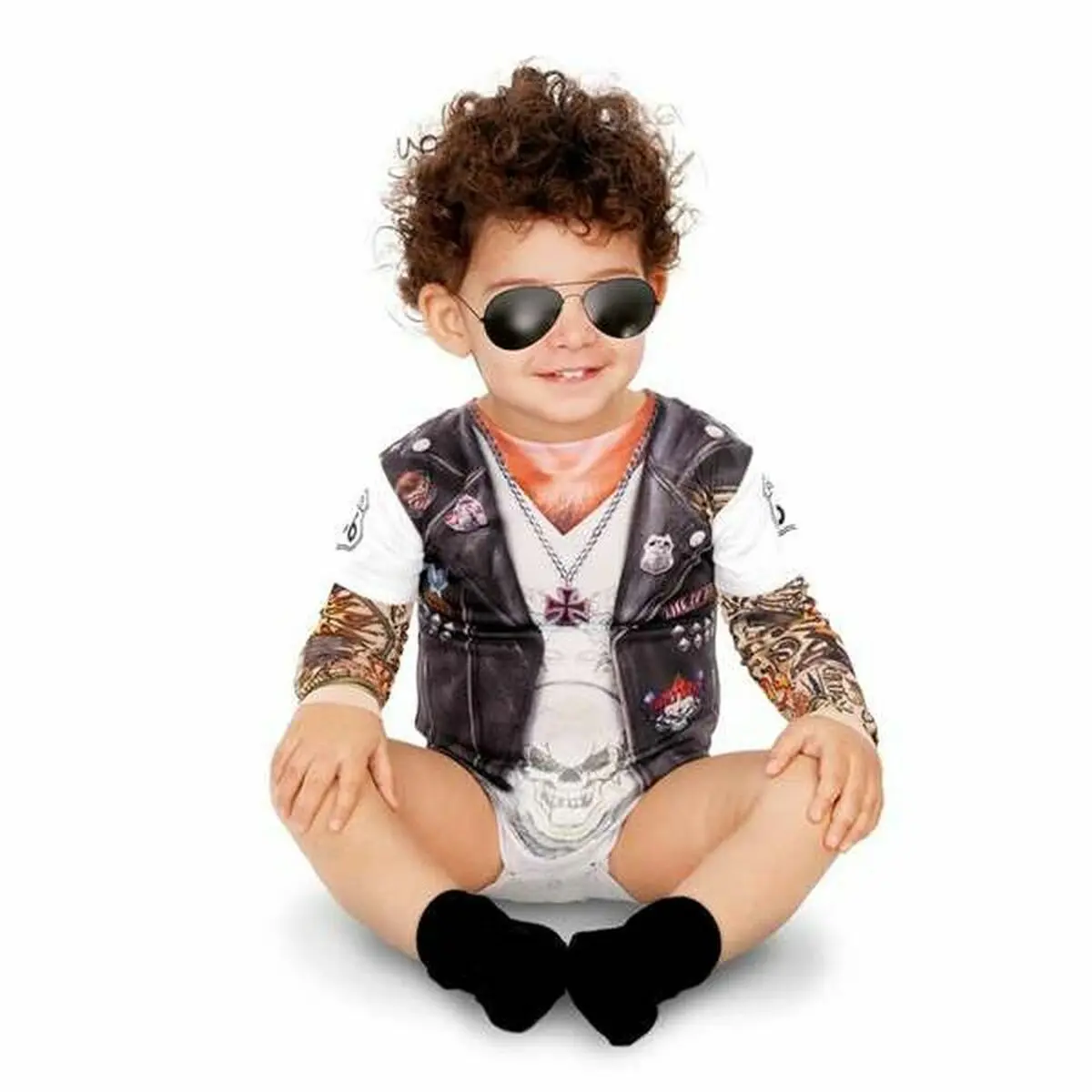 Costume per Bambini My Other Me Hell Boy 6 Mesi