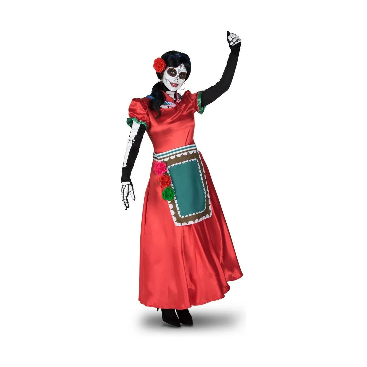 Costume per Bambini My Other Me Rosabella 10 Pezzi 5-6 Anni Catrina