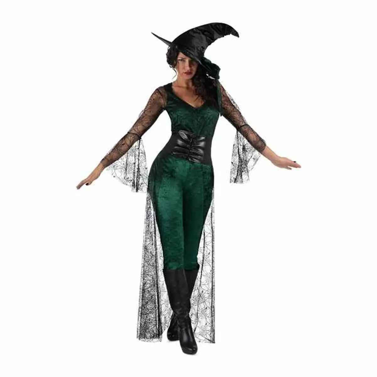 Costume per Adulti My Other Me Verde Strega L