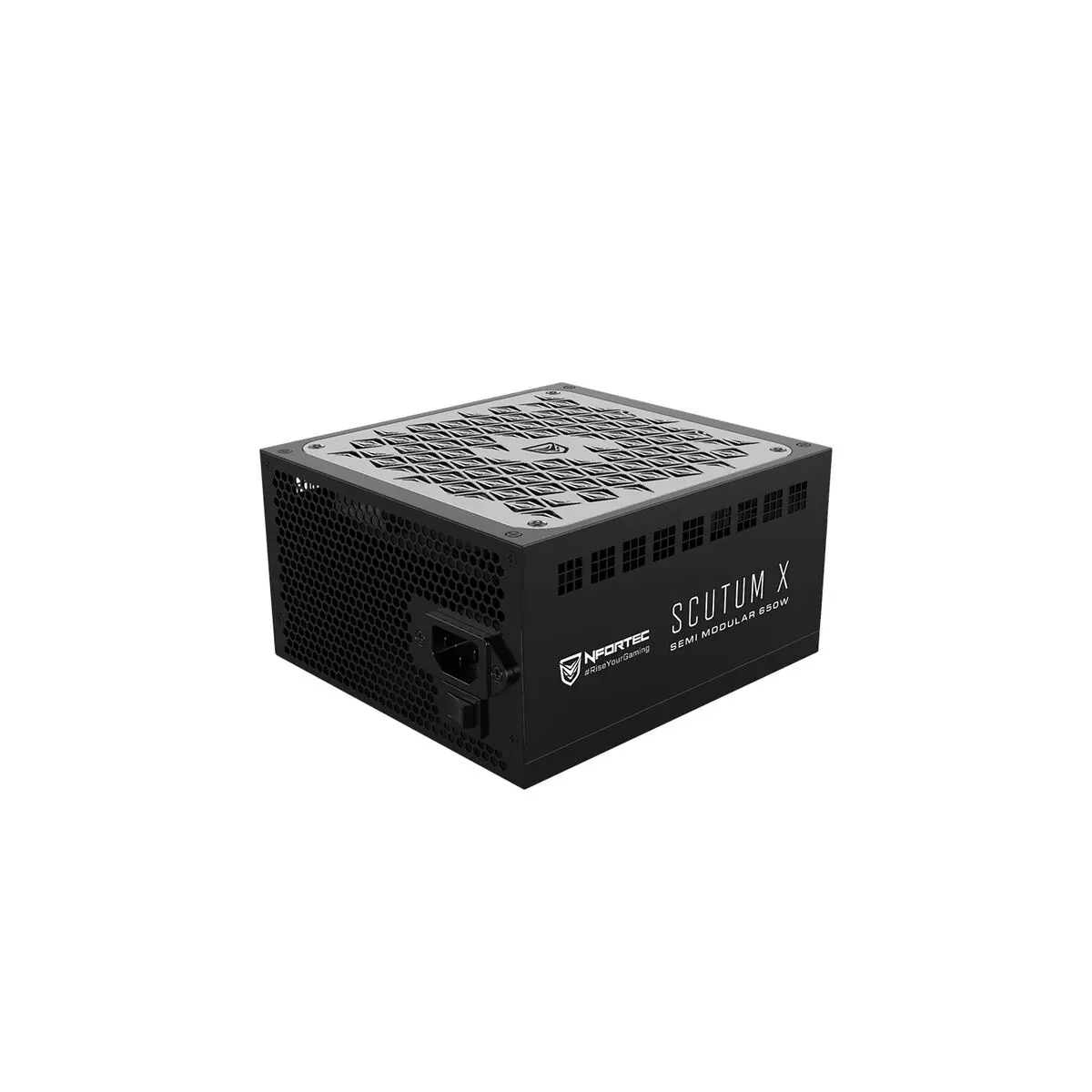 Fonte di Alimentazione Nfortec Scutum X 550 W Nero 90 W 650 W