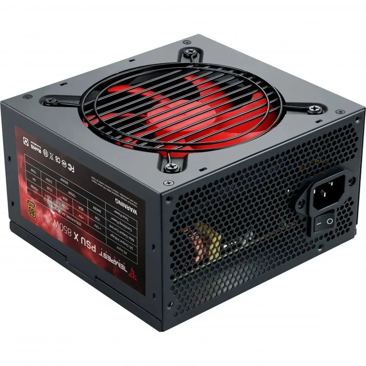 Fonte di alimentazione Gaming Tempest PSU X 850W