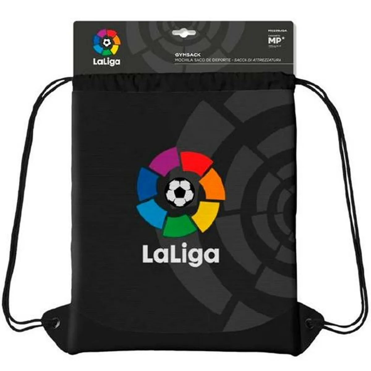 Borsa da Palestra MP La Liga Nero 35,5 x 45,5 cm