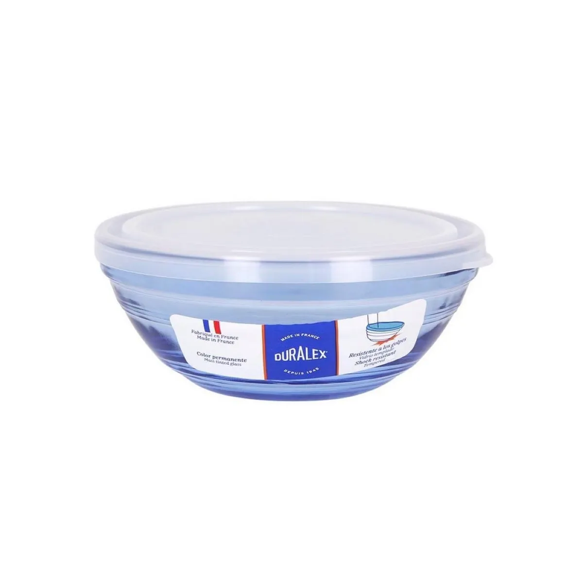 Porta pranzo Duralex Marine Cristallo Azzurro (Ø 14 cm)