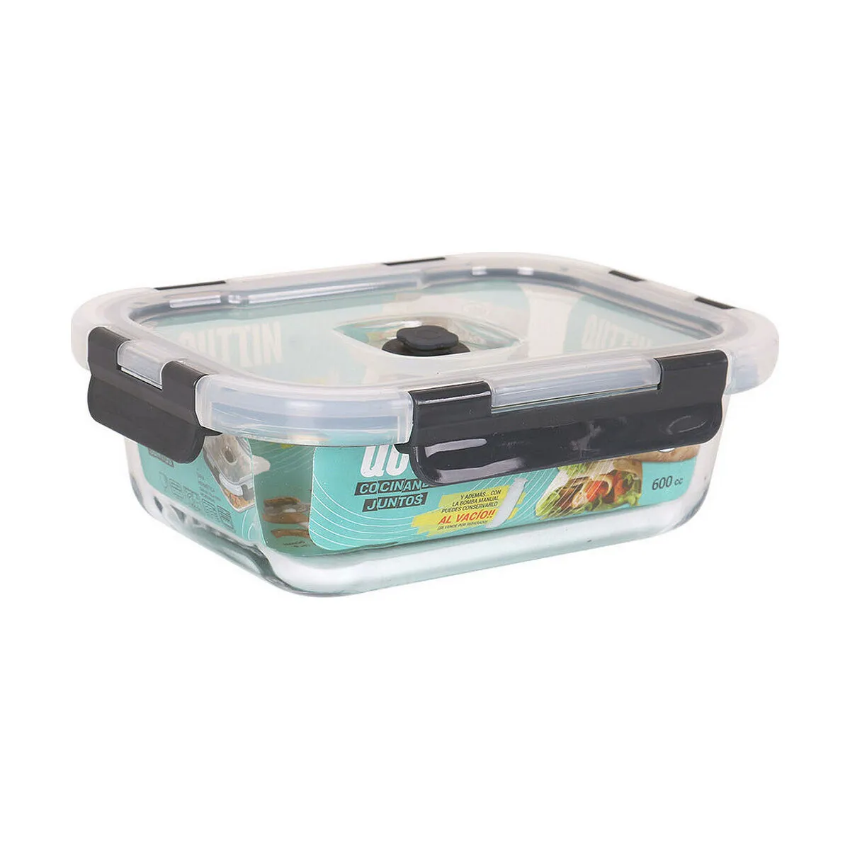 Porta pranzo Quttin   Rettangolare 18,4 x 14 cm 600 ml