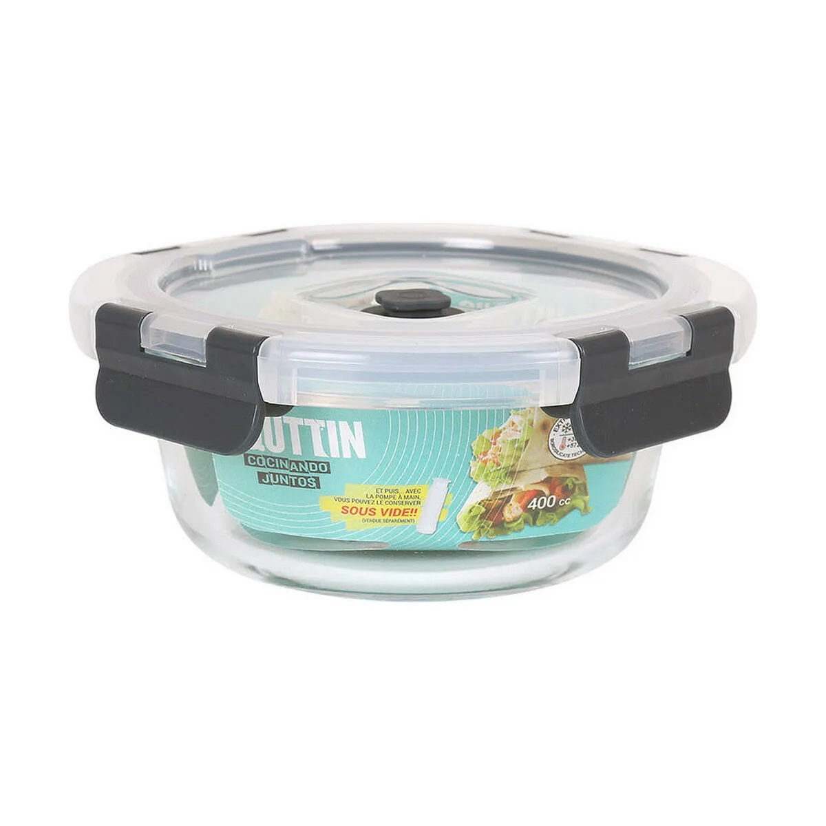 Porta pranzo Quttin   Rotonda 400 ml (Ø 15 x 6,2 cm)