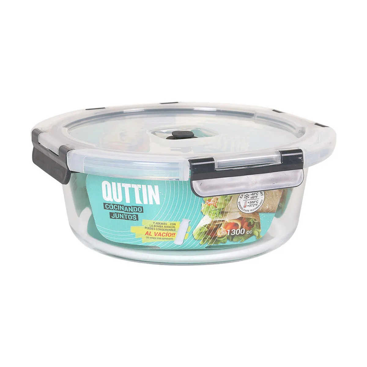 Porta pranzo Quttin   Rotonda ø 20,5 x 8,5 cm 1,3 L