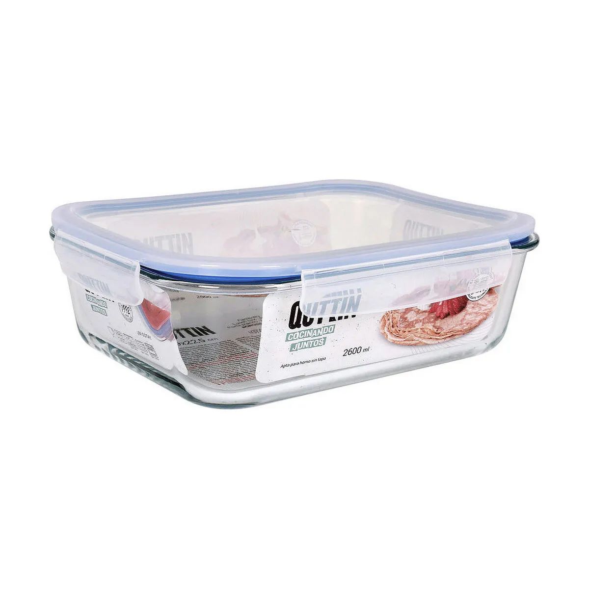 Porta pranzo Quttin Quttin Rettangolare 2,6 L 29 x 22,5 x 9,8 cm