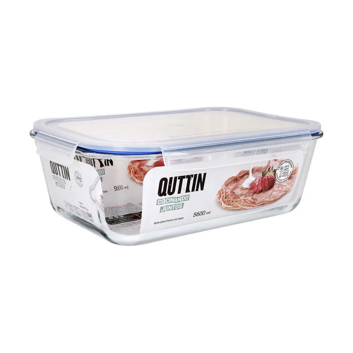 Porta pranzo Quttin   Rettangolare 36 x 25,8 x 11,9 cm 5,6 L