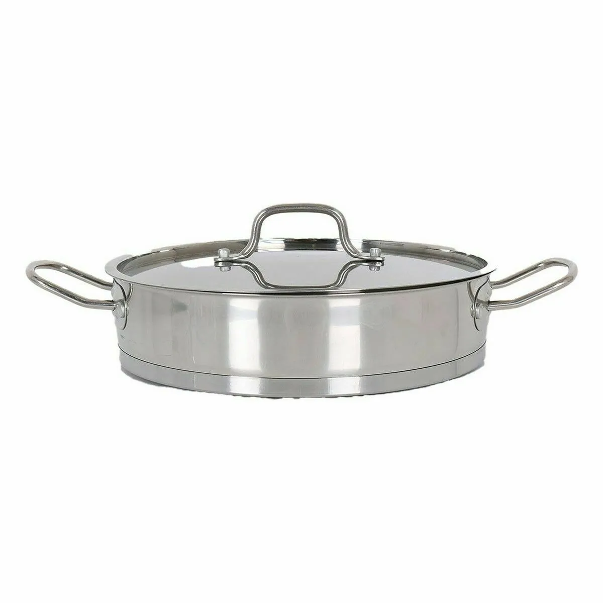 Casseruola con coperchio in vetro Quttin 2,2 L Ø 24 x 6 cm