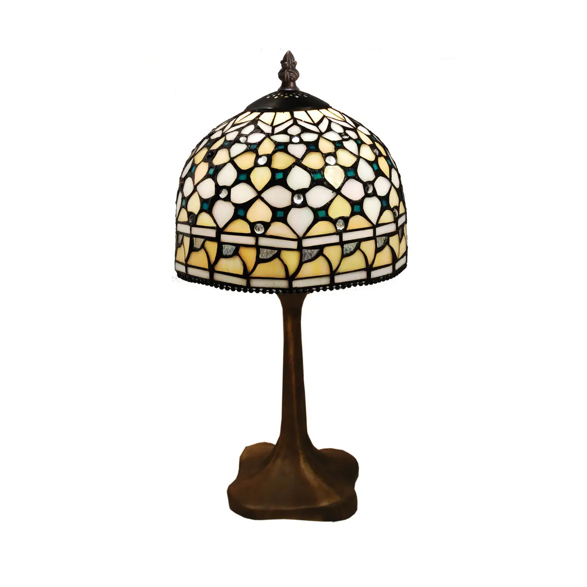 Lampada da tavolo Viro Queen Multicolore Zinco 60 W 20 x 37 x 20 cm