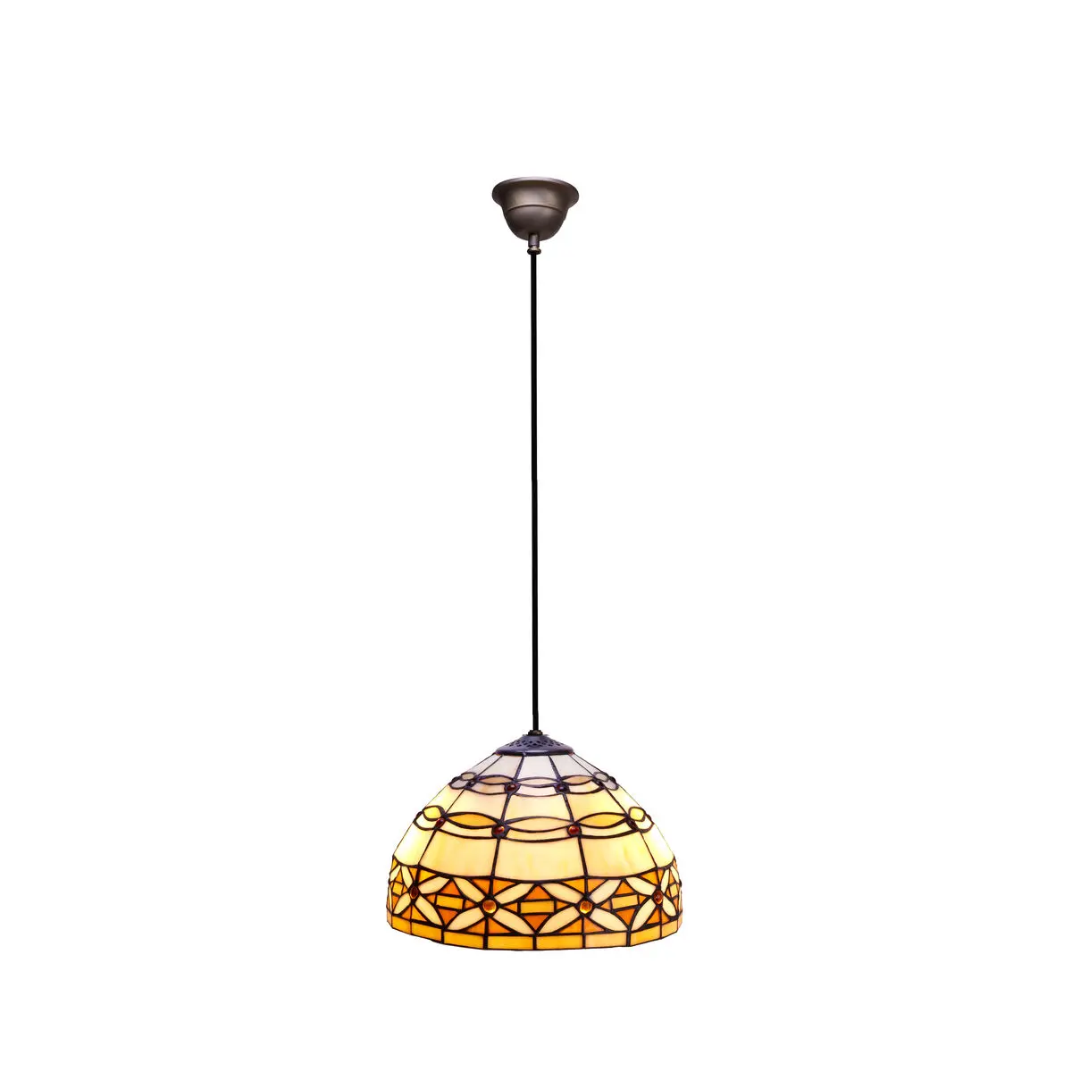 Lampadario Viro Marfíl Avorio Ferro 60 W 30 x 125 x 30 cm