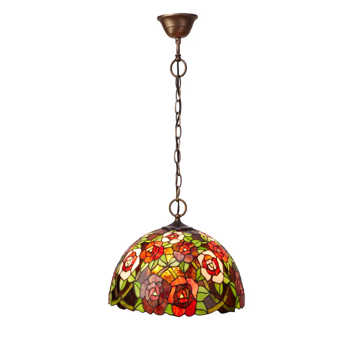 Lampadario Viro New York Multicolore Ferro 60 W 30 x 30 x 30 cm