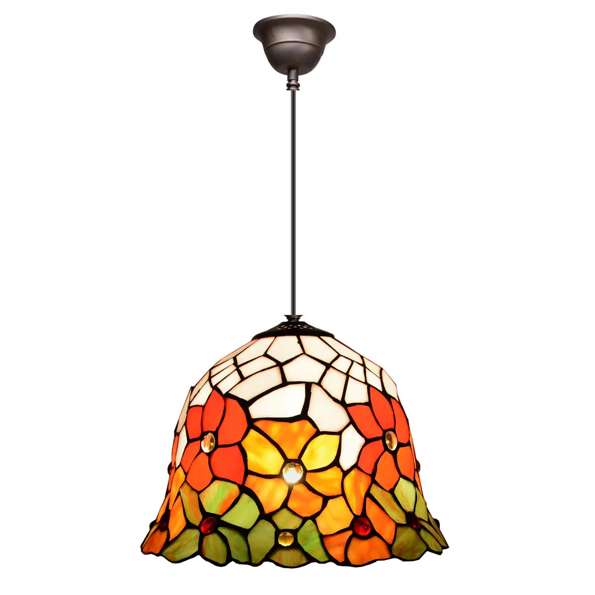 Lampadario Viro Multicolore Ferro 60 W 30 x 30 x 30 cm