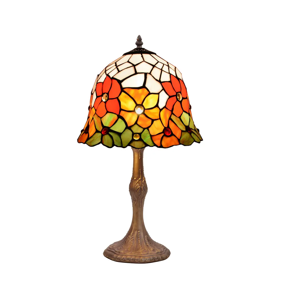 Lampada da tavolo Viro Bell Multicolore Zinco 60 W 30 x 50 x 30 cm