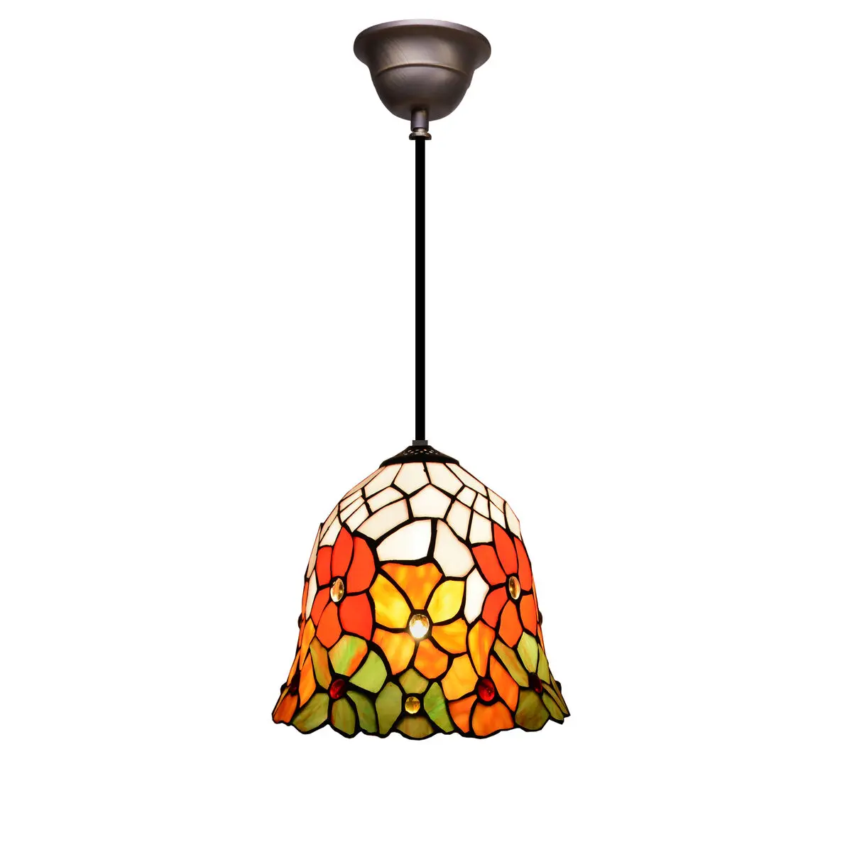 Lampadario Viro Multicolore Ferro 60 W 20 x 30 x 20 cm