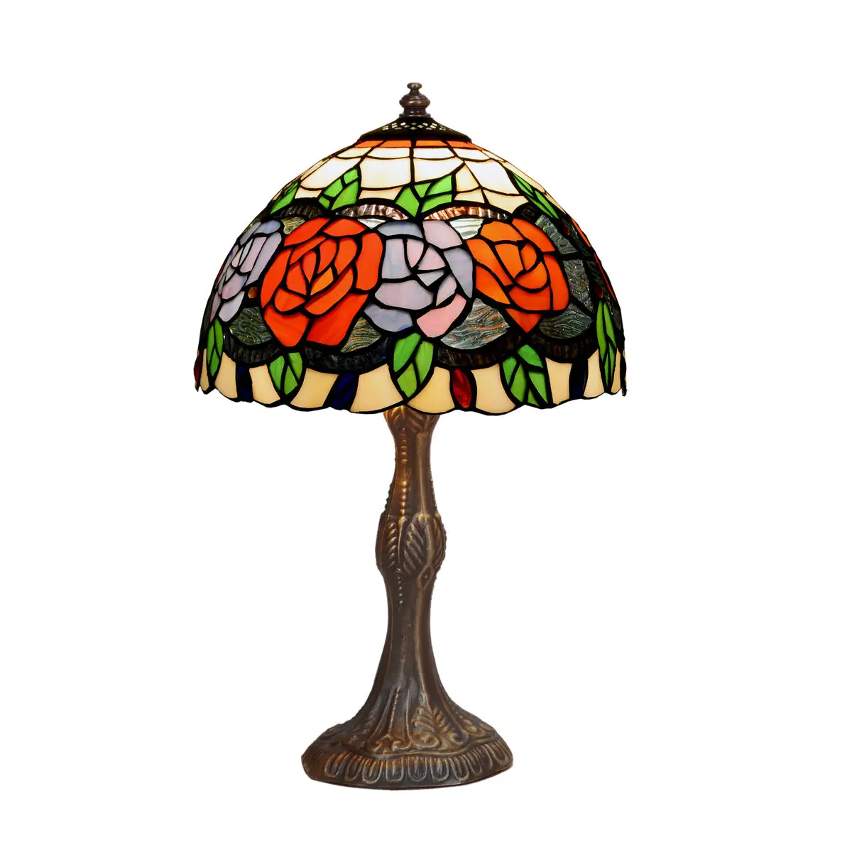 Lampada da tavolo Viro Rosy Multicolore Zinco 60 W 20 x 37 x 20 cm