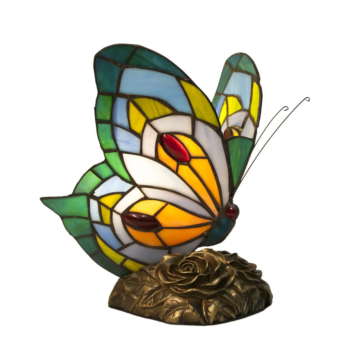 Lampada da tavolo Viro Mariposa Multicolore Zinco 60 W 23 x 28 x 23 cm Farfalla