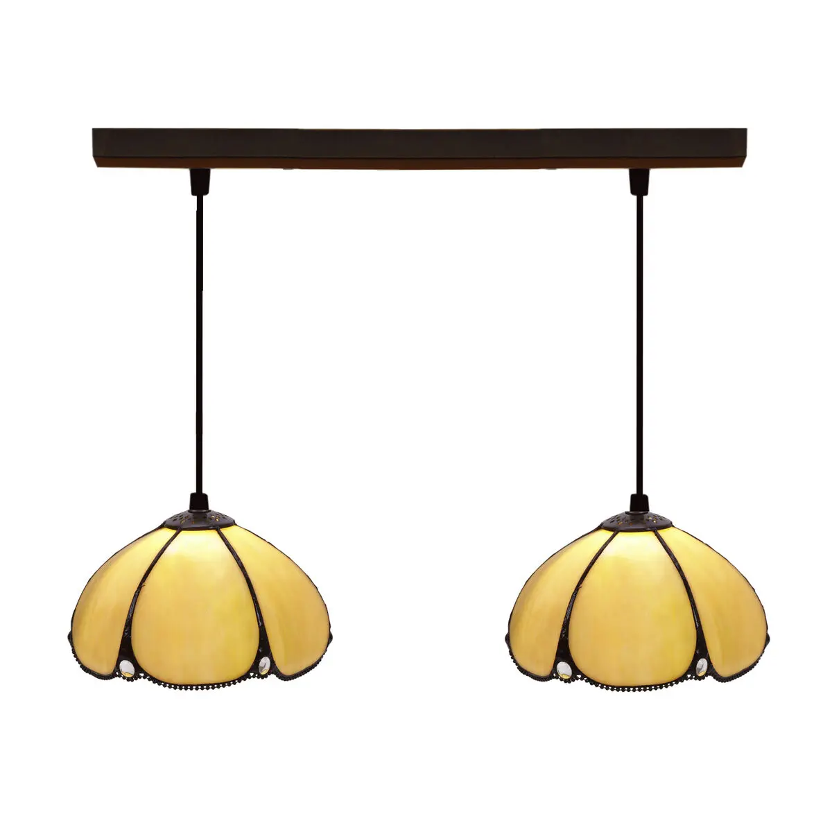 Lampadario Viro Beige Ferro 60 W 50 x 20 x 20 cm