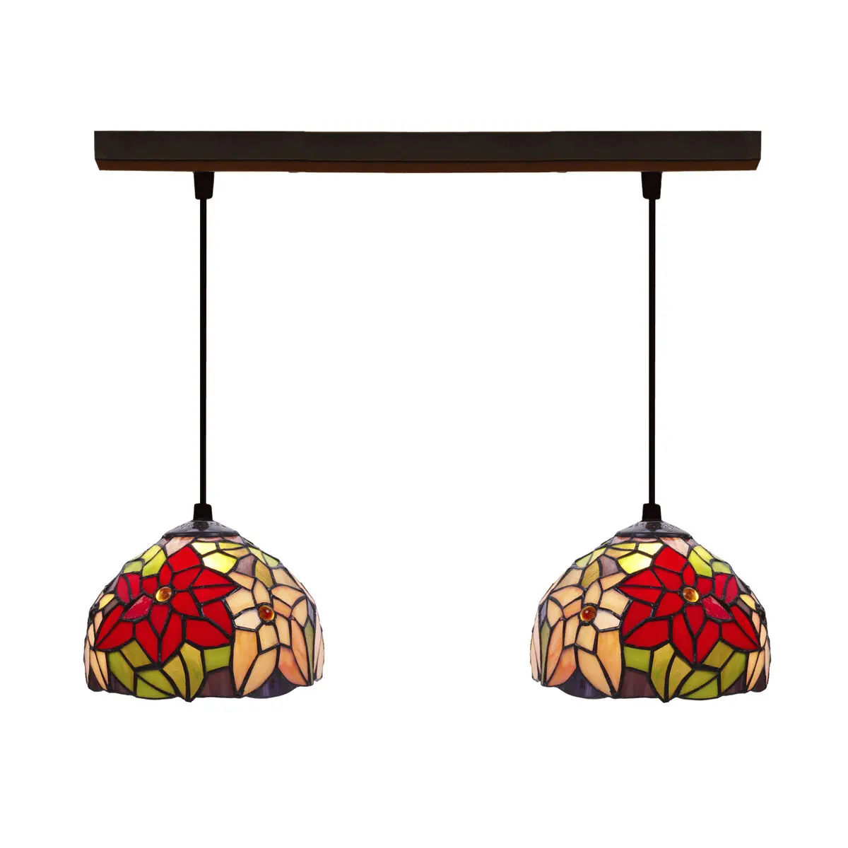 Lampadario Viro Multicolore Ferro 60 W 50 x 20 x 20 cm